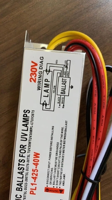 殺菌のための230V 40Wの紫外線ランプの電子バラスト