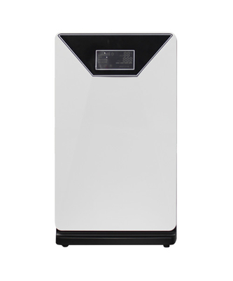 uvc 120Wは白いhepaの芳香剤のクリーン エアーの浄化機械をワイヤーで縛った