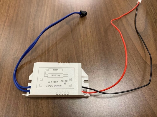 UV バラスト 12VDC 電子 3W バラスト UV 小電力殺菌バクテリア