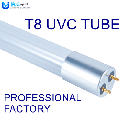OEM 254nm T8のUVC管の球根の病院の殺菌の殺菌36W壁ランプ