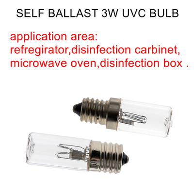 0.29A強いUVC電球4Wの自己のバラスト紫外線オゾン殺菌ランプ