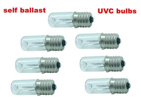 10V 12V DCインバーター紫外線殺菌ランプ3Wの自己はE17ランプのホールダーをBallasted