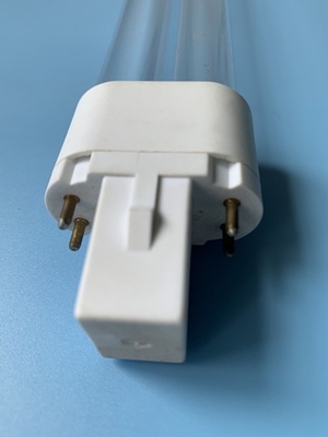 H18W HはUVC軽い管2G11の基盤オゾン自由大気の消毒ランプを形づける