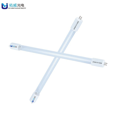 G6T4Lを殺す6w 10w 12mm UVCの消毒ランプT4 UV掃除機のウイルス