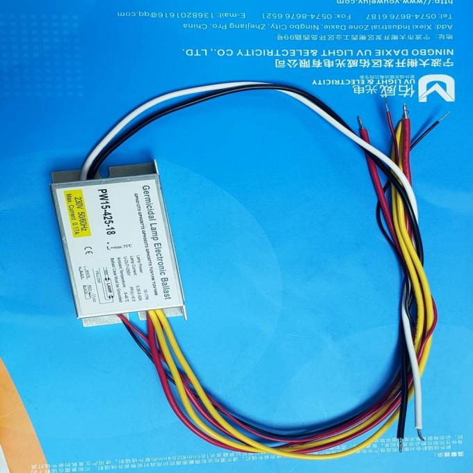 UVC軽いウイルスの細菌の消毒の軽い高輝度排出殺菌ランプ15wの電子バラストのための電子バラスト