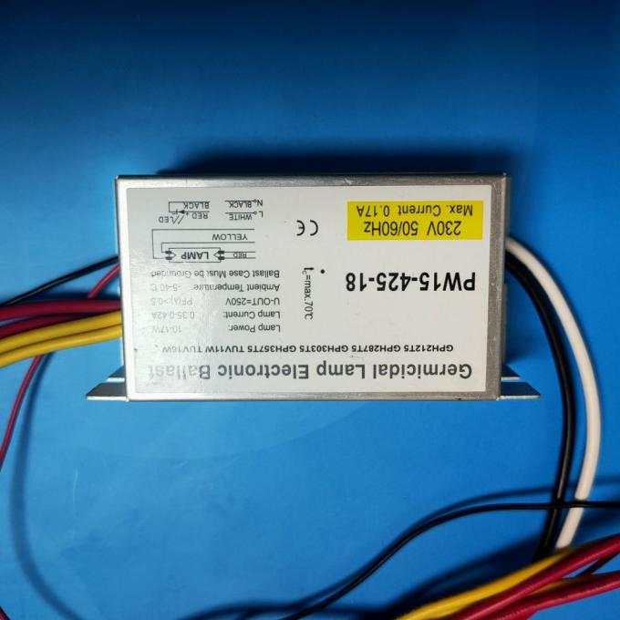 UVC軽いウイルスの細菌の消毒の軽い高輝度排出殺菌ランプ15wの電子バラストのための電子バラスト